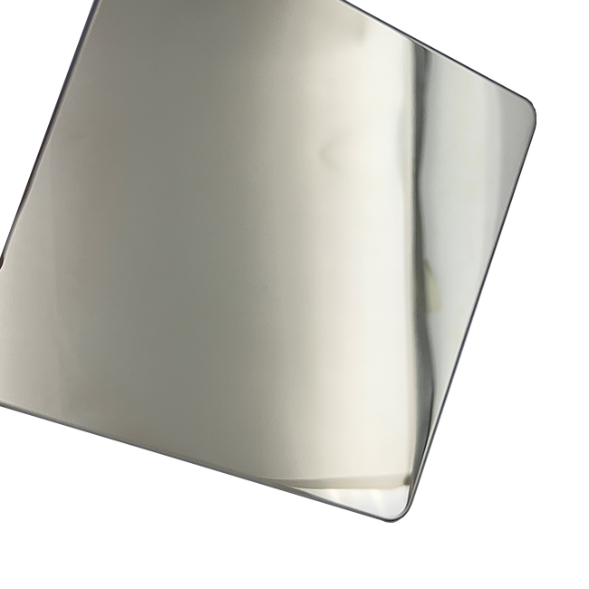 Grade 304 Mirror 8K Light-Champange Gold Color Stainless Steel Sheet with Nano Coating - Image 4