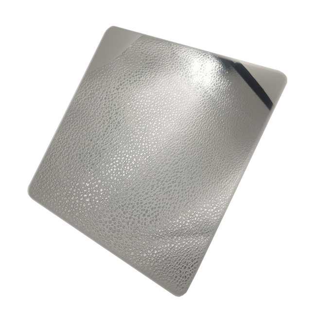 Grade 304 Mirror 8K Gunmetal Color Stainless Steel Sheet with Nano Coating - Image 4