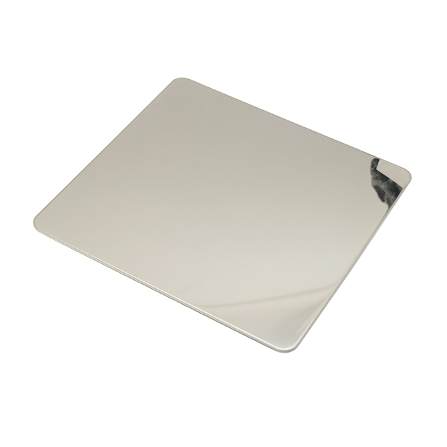 Grade 304 Mirror 8K Gunmetal Color Stainless Steel Sheet with Nano Coating - Image 2